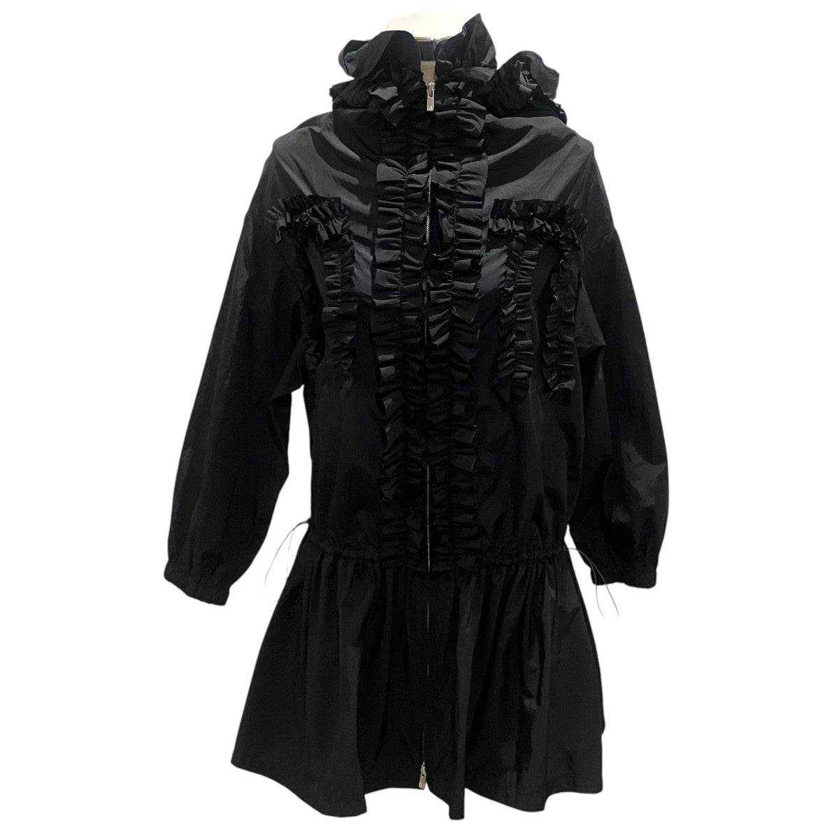 26SS【NYLON FRILLED MOUNTAIN PARKA】フリルナイロンジャケットGRNTJ008