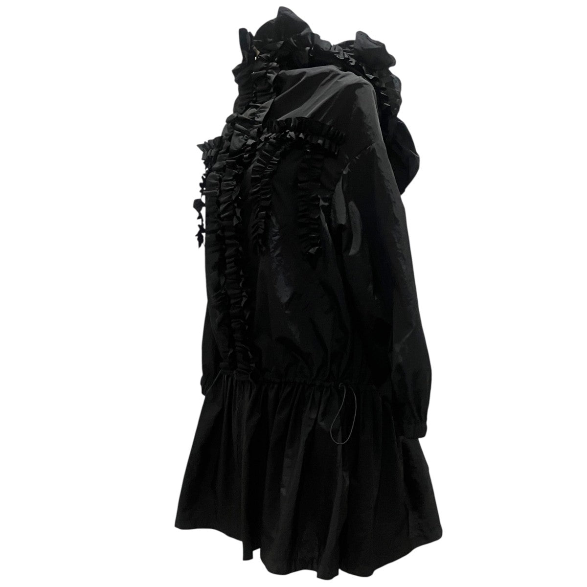 26SS【NYLON FRILLED MOUNTAIN PARKA】フリルナイロンジャケットGRNTJ008