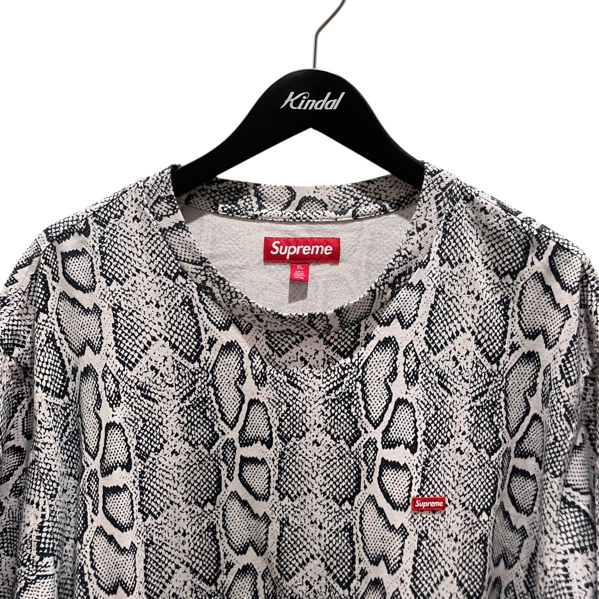 Supreme Small Box Logo Snake総柄Tシャツ 古着・中古-3枚目のアイテム画像