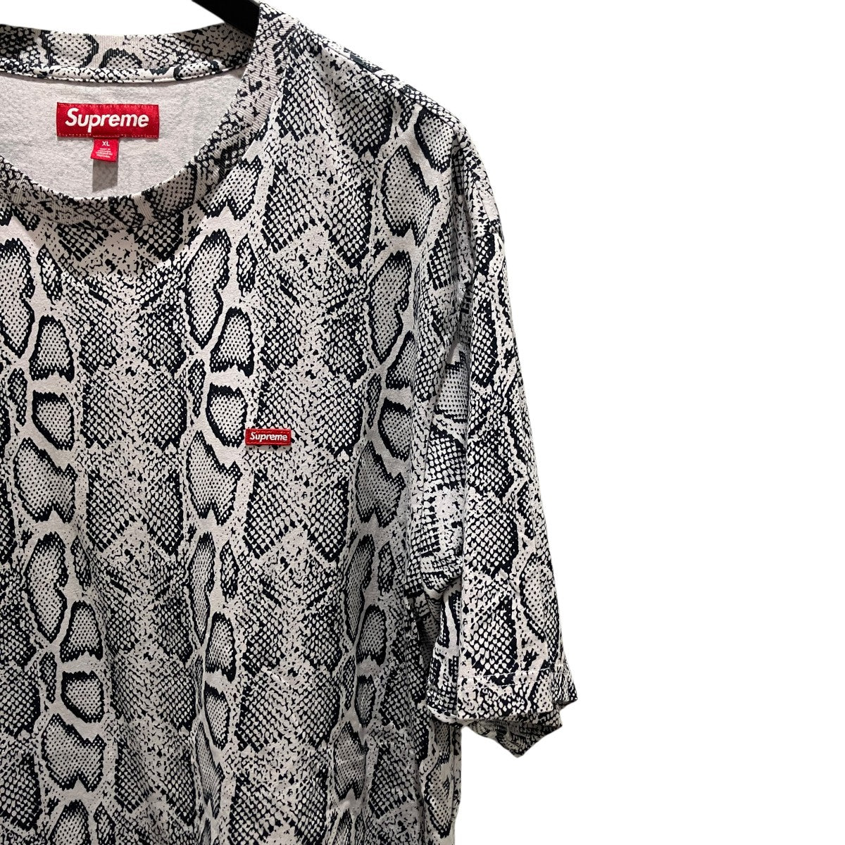 Supreme Small Box Logo Snake総柄Tシャツ 古着・中古-5枚目のアイテム画像
