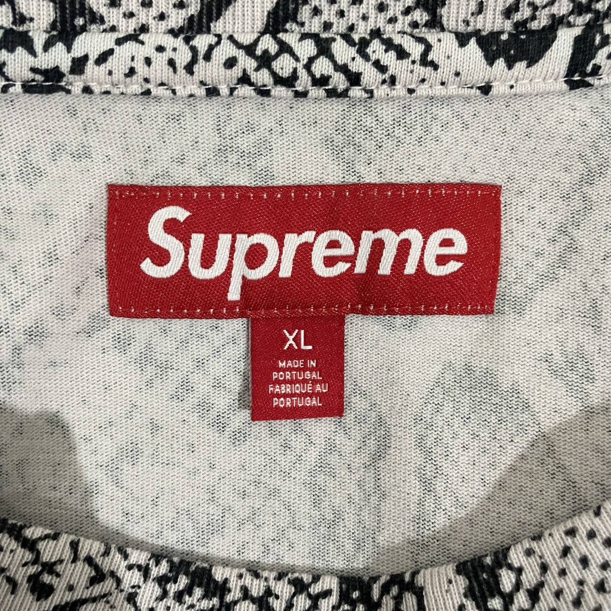 Supreme Small Box Logo Snake総柄Tシャツ 古着・中古-6枚目のアイテム画像