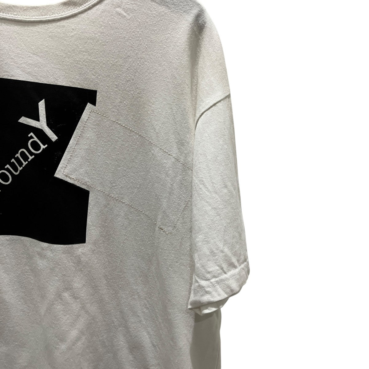 GROUND Y PATCHWORK CUT TEEプリントTシャツGA-T71-076 古着・中古-4枚目のアイテム画像