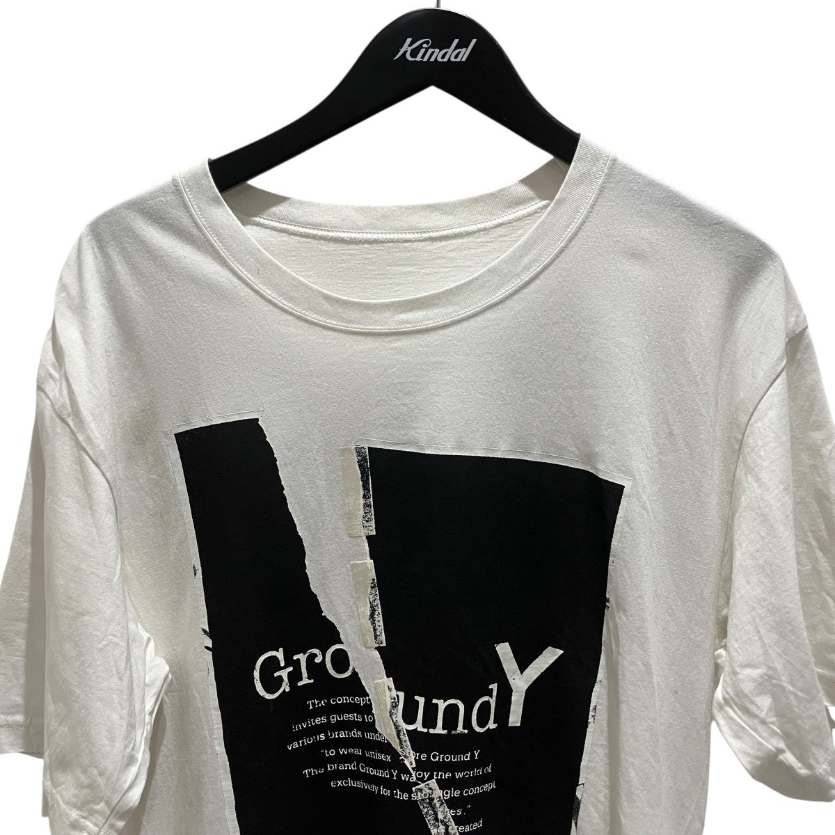 GROUND Y プリントTシャツGG-T53-061 古着・中古-3枚目のアイテム画像