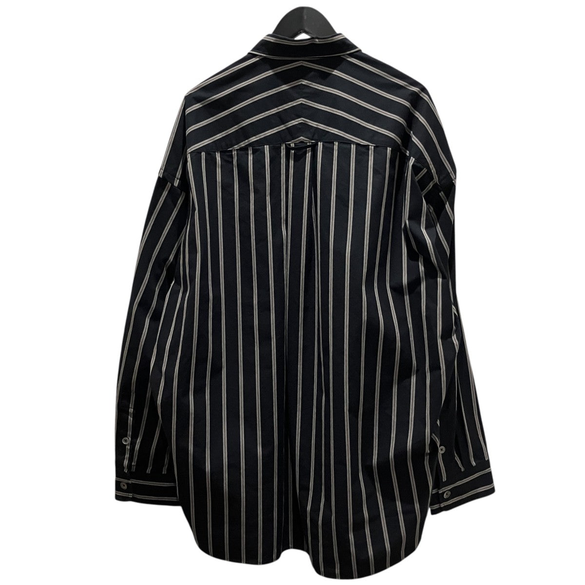 【Cotton High Density Stripe Long-sleeve Shirt】長袖シャツI16SH111