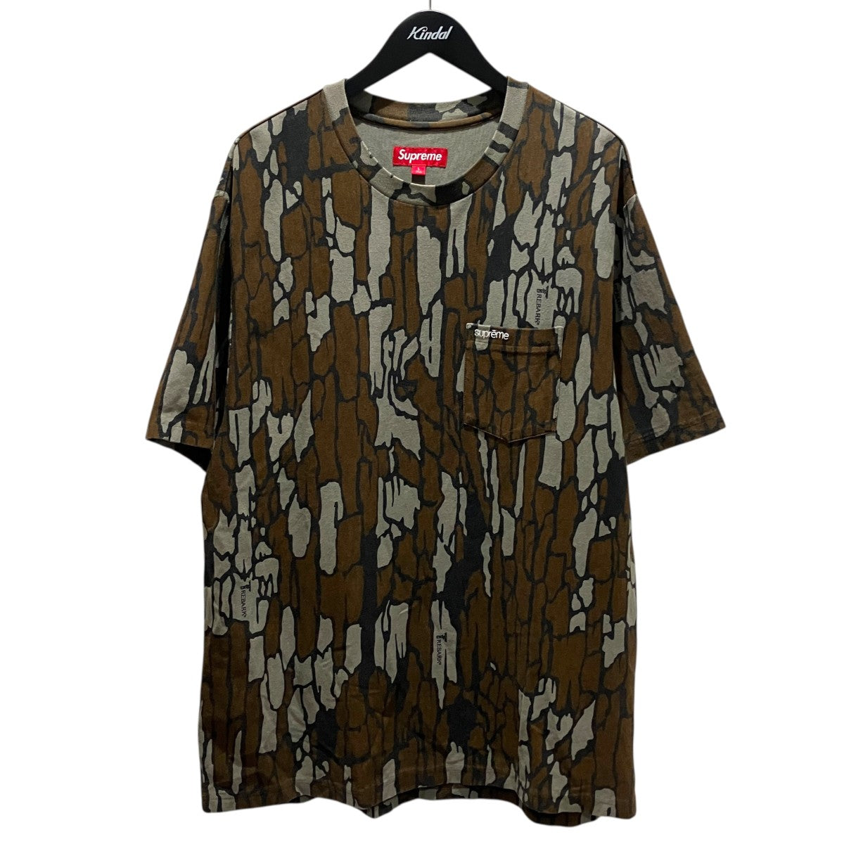 【S／S Pocket Tee Mossy Oak Trebark Camo】総柄カットソー