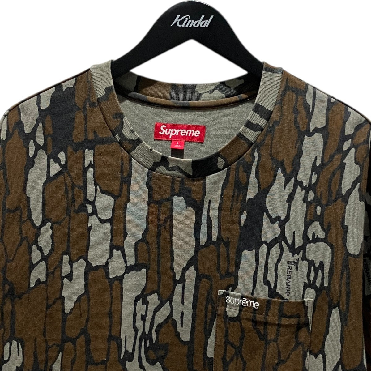 【S／S Pocket Tee Mossy Oak Trebark Camo】総柄カットソー