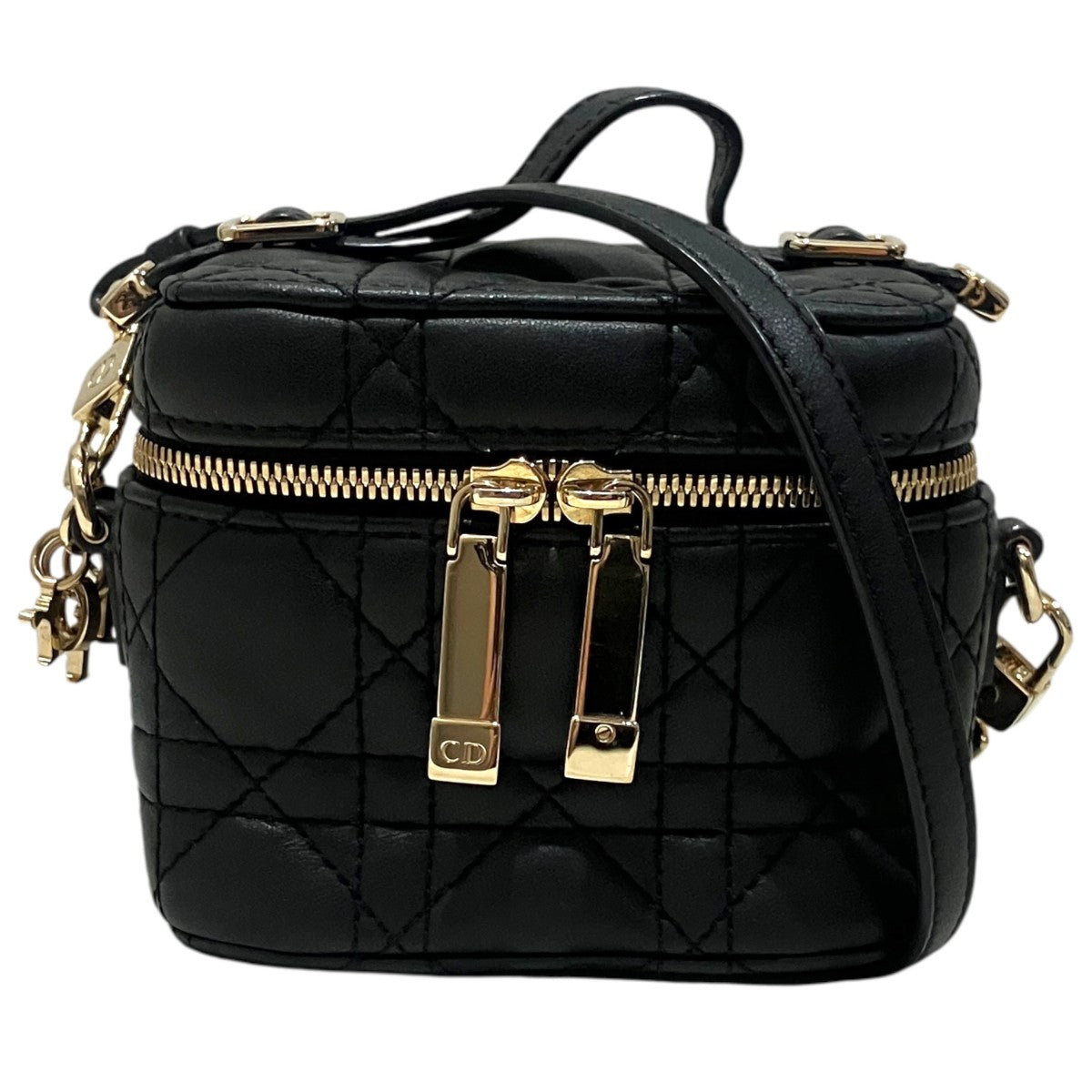 【LADY DIOR マイクロ　ヴァニティ】2WAYバッグS0935OWCB
