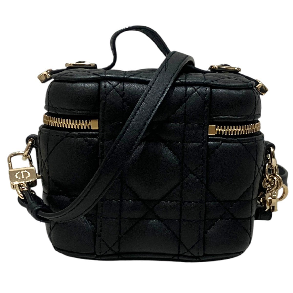 【LADY DIOR マイクロ　ヴァニティ】2WAYバッグS0935OWCB