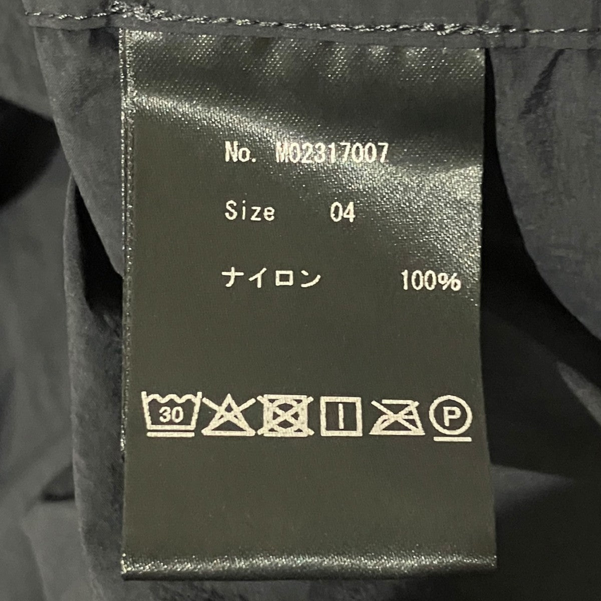 【ZERO GRAM SNABAC NYLON SHIRT】半袖シャツM02317007