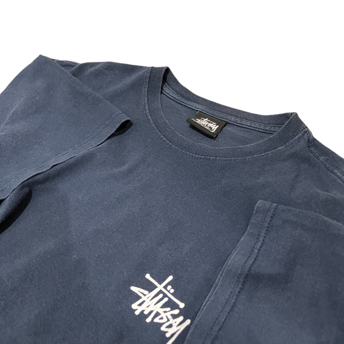 両面ロゴプリント半袖Tシャツ