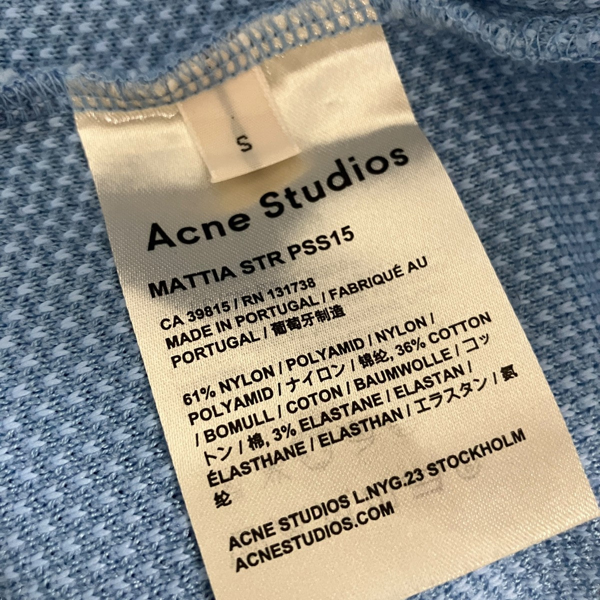 MATTIA半袖TシャツSTR PSS15