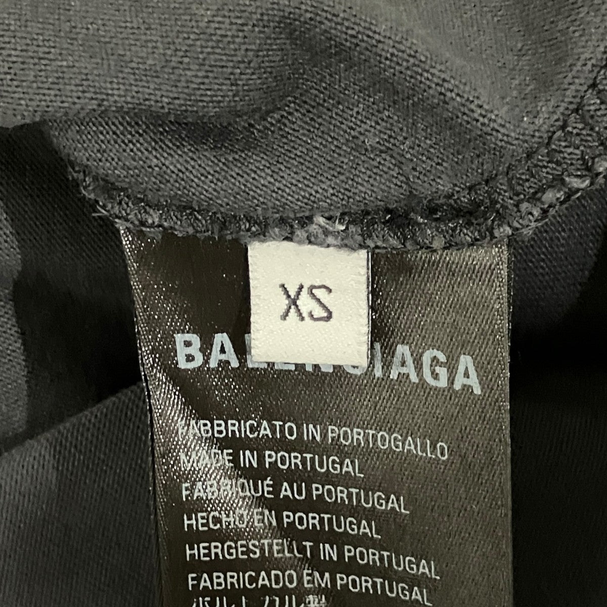 テープロゴダメージ半袖Tシャツ739784 T0VA9