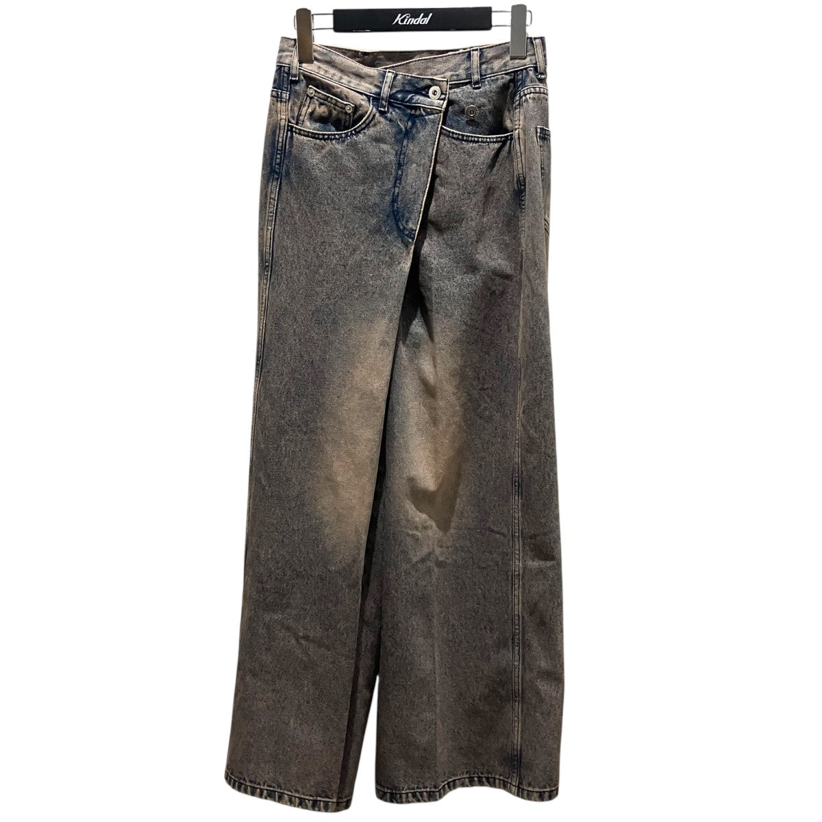 【2way Asymmetry Tuck Denim】デニムパンツ21252465209