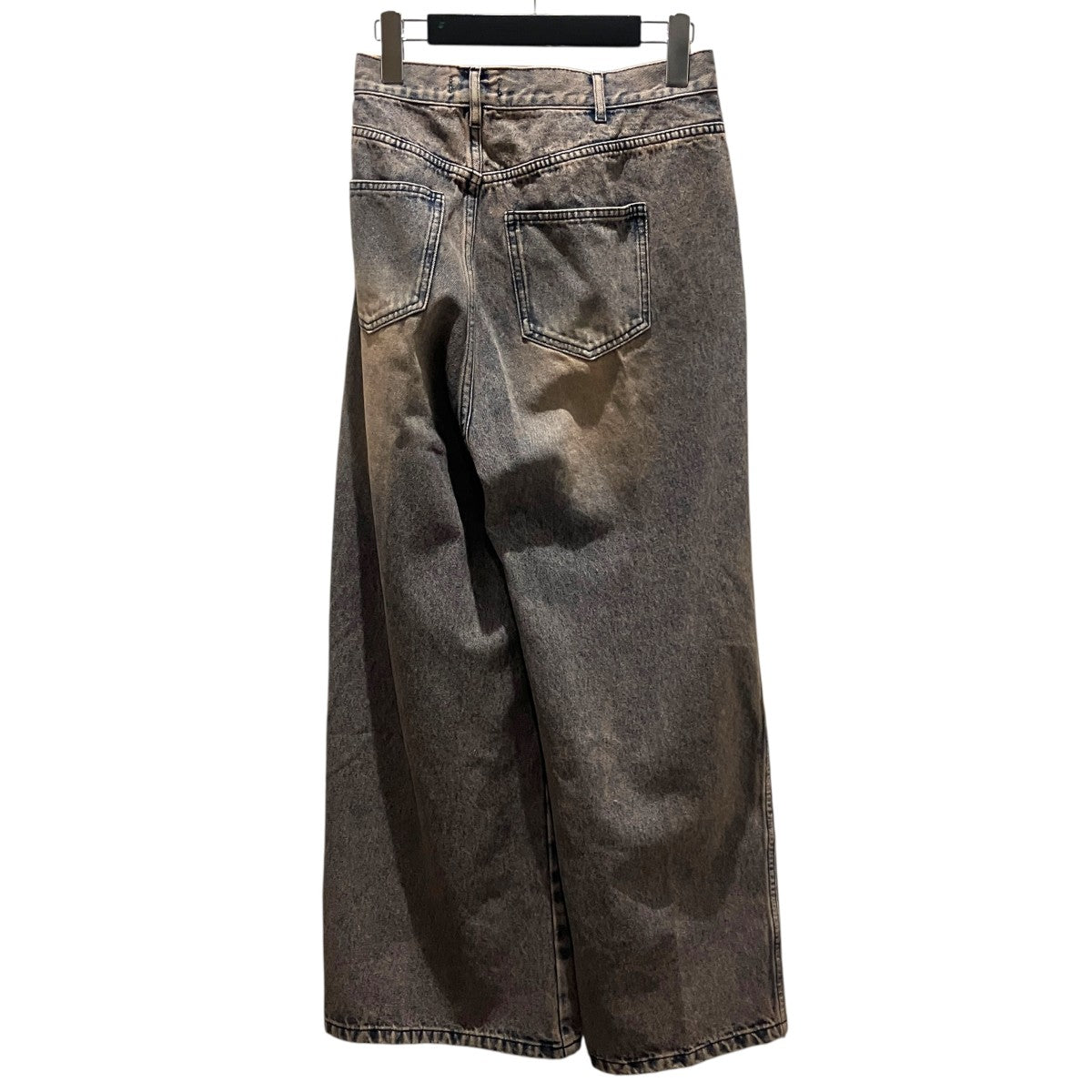 【2way Asymmetry Tuck Denim】デニムパンツ21252465209