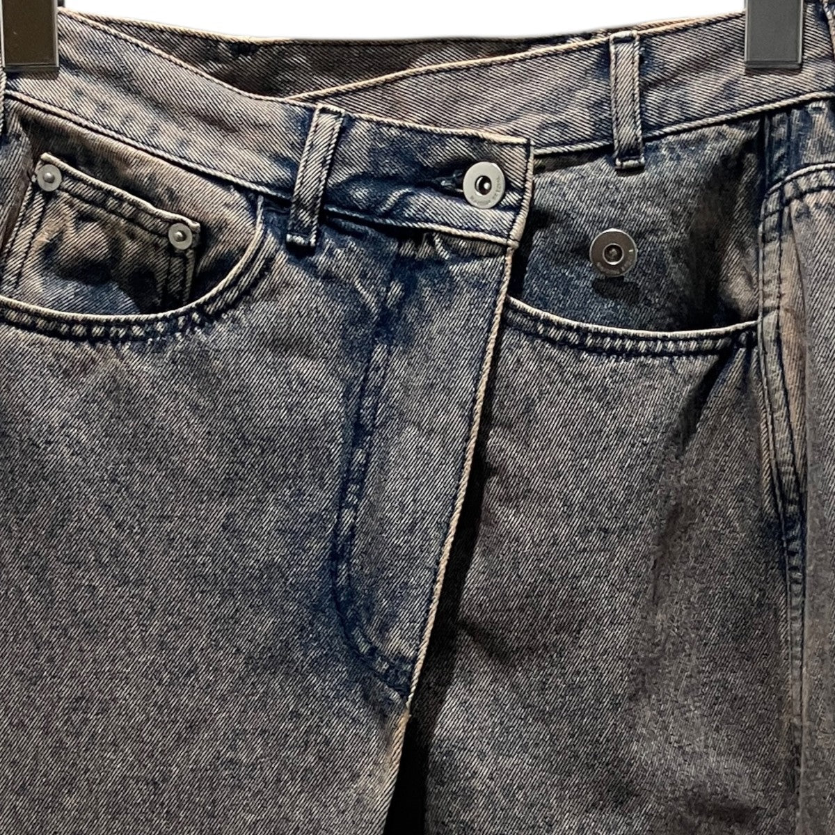 【2way Asymmetry Tuck Denim】デニムパンツ21252465209
