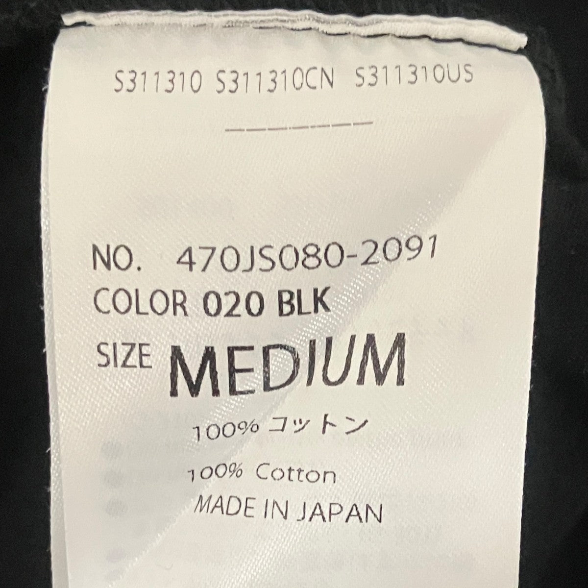 26SSプリントTシャツ470JS080-2091