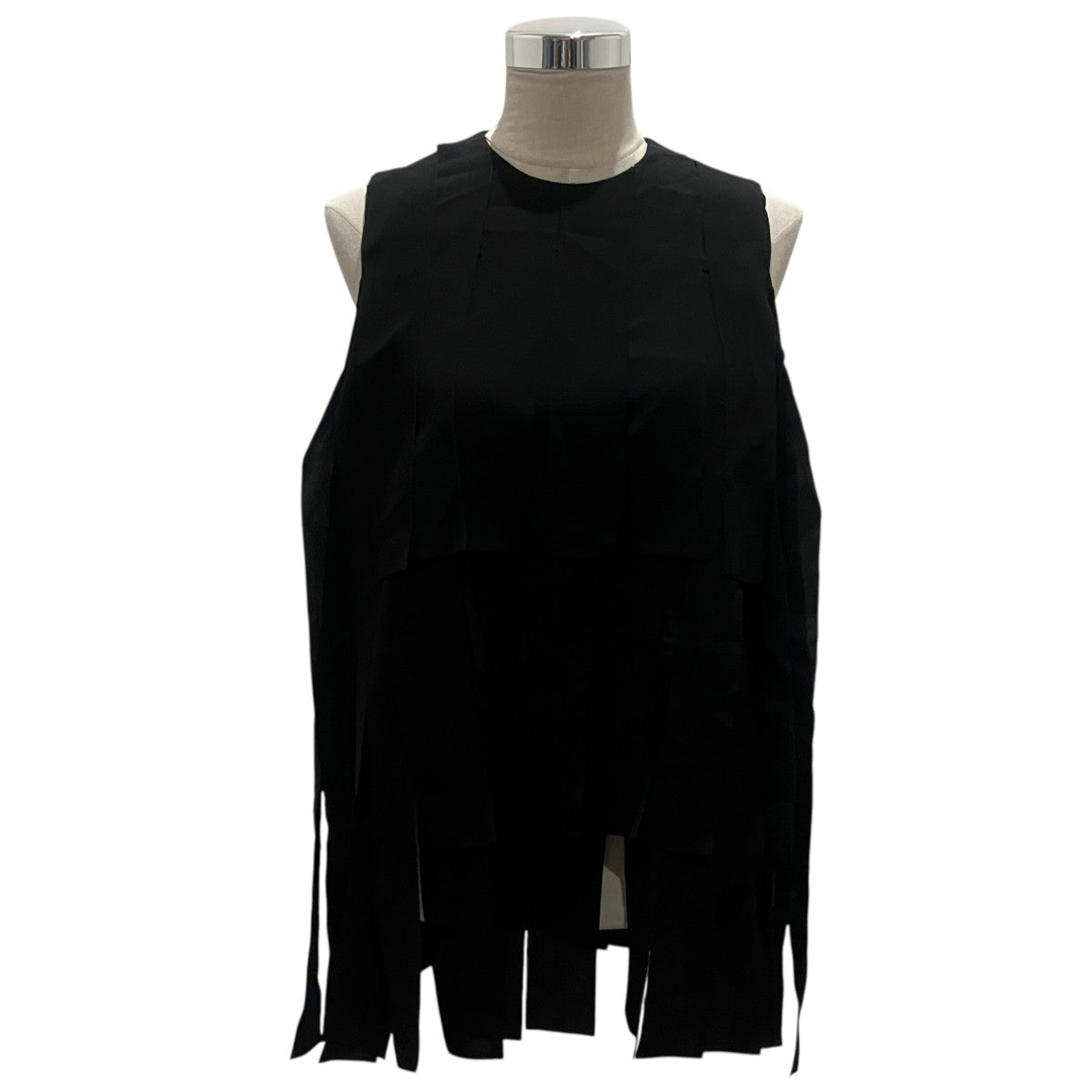 26SS【SHREDDER TANK-TOP】フリンジノースリーブブラウス300JS230-2001