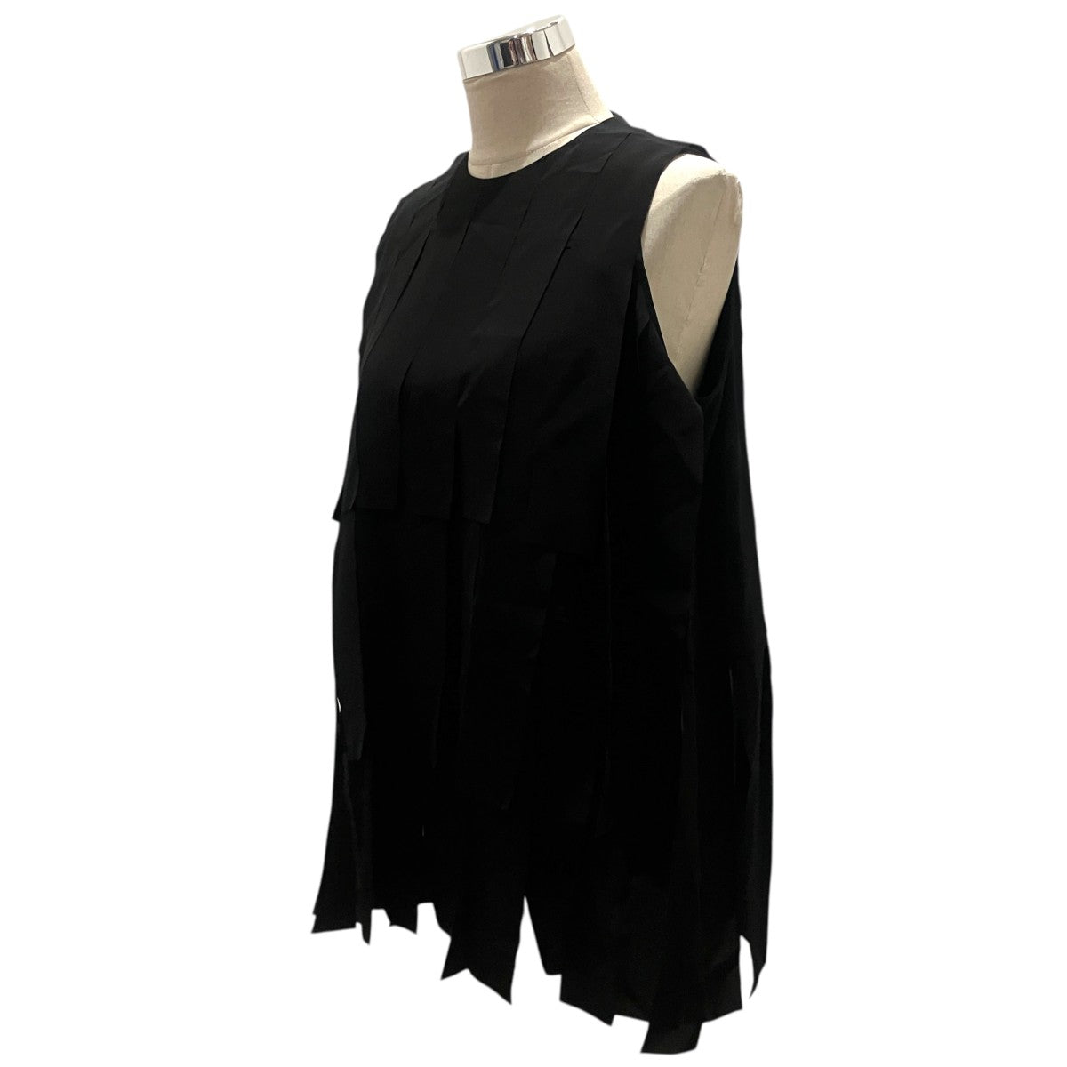 26SS【SHREDDER TANK-TOP】フリンジノースリーブブラウス300JS230-2001
