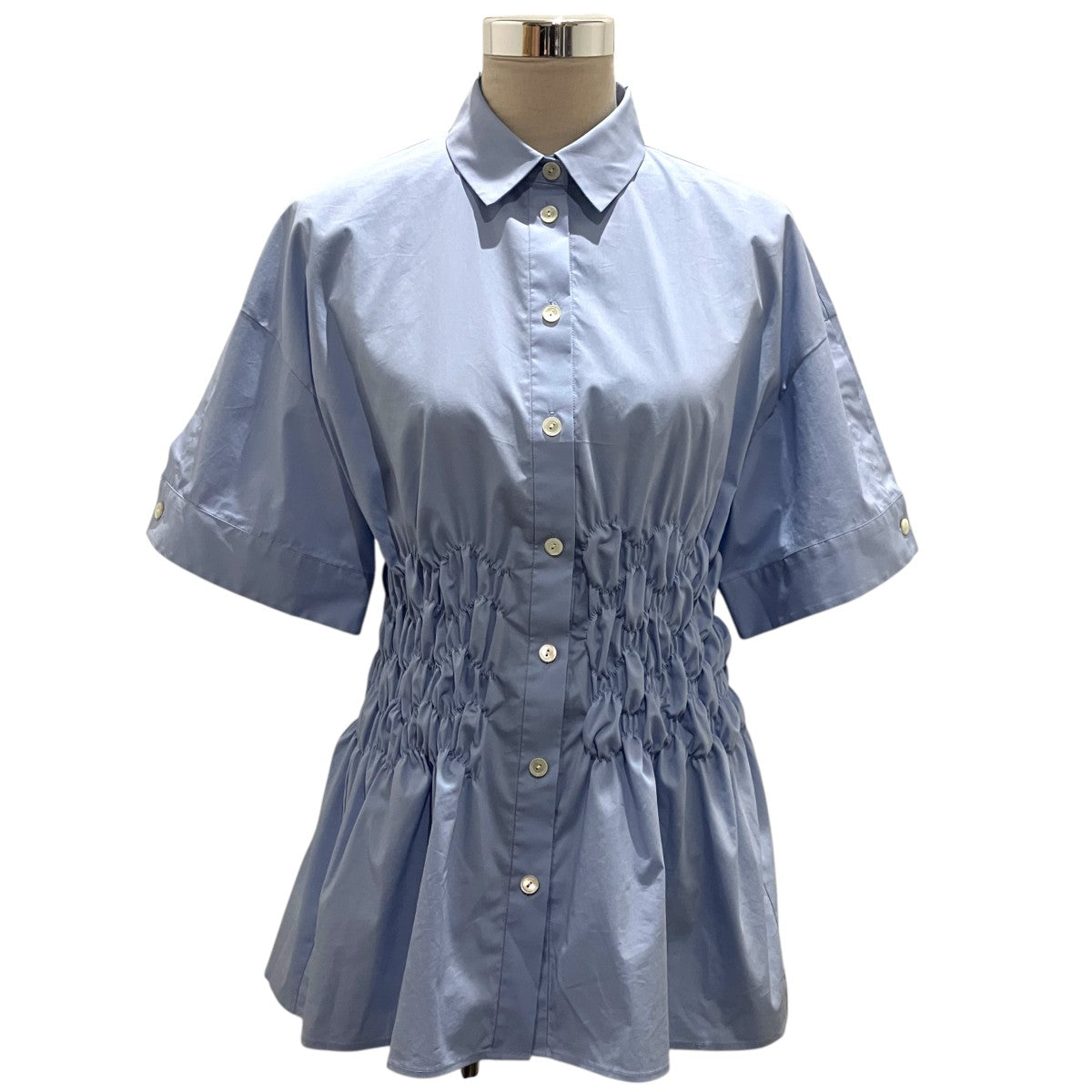 26SS【TCタイプライター Shirring SH】シャーリングシャツ300JA930-0591