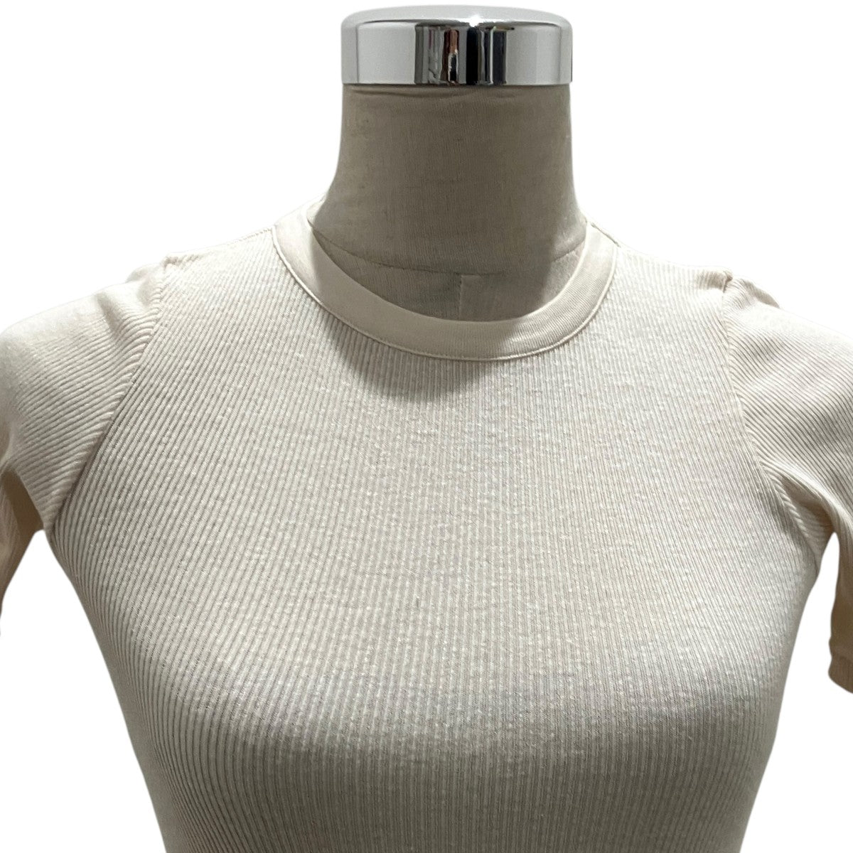25SS【ORGANIC SOFT RIB TEE】リブニットTシャツA25ST04OT