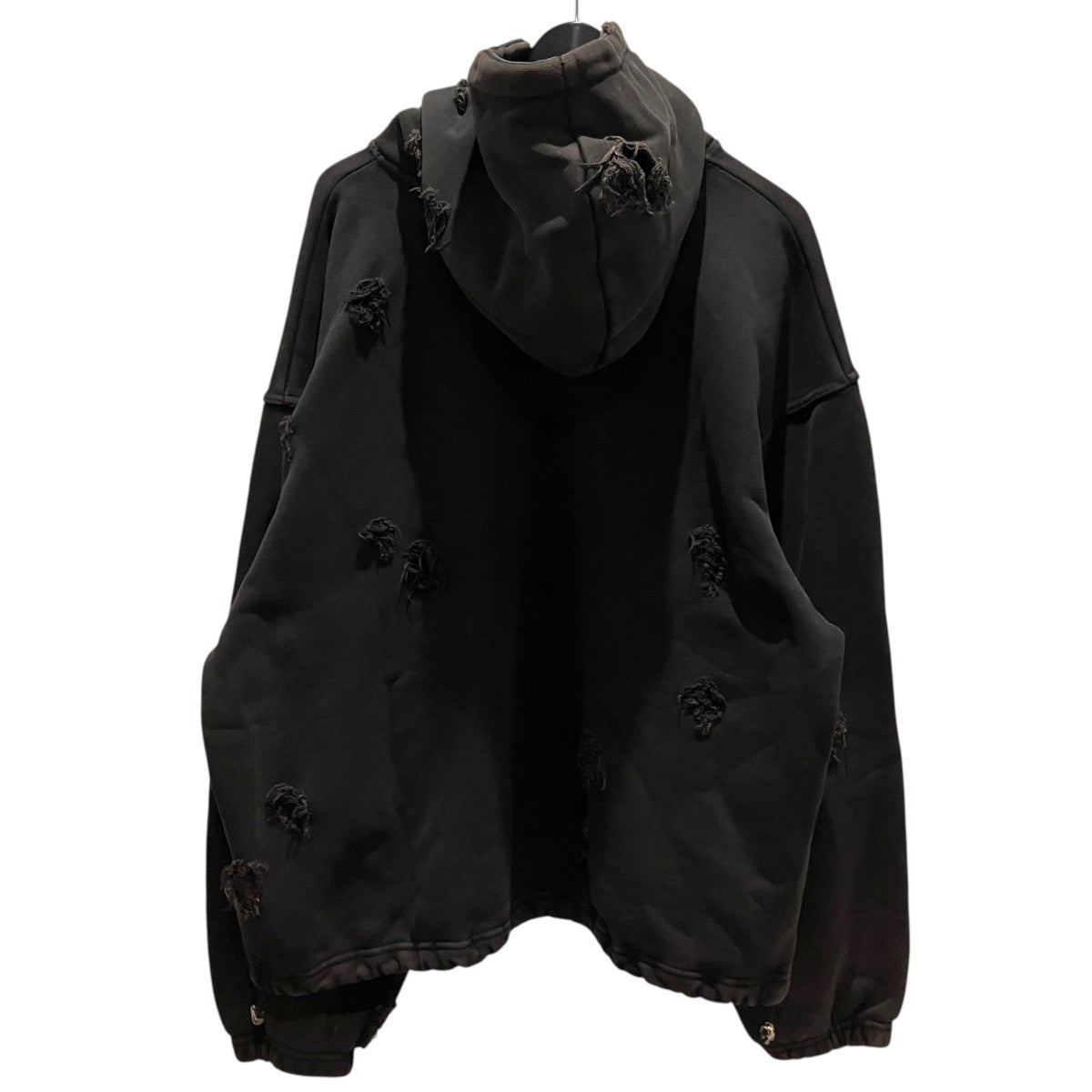 THUG CLUB ダメージ加工プルオーバーパーカーTC24SS0401 古着・中古-2枚目のアイテム画像