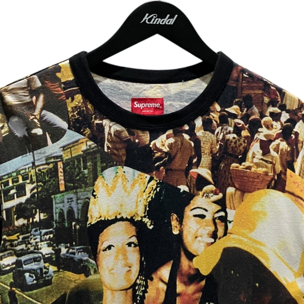【Kingston Tee】総柄Tシャツ