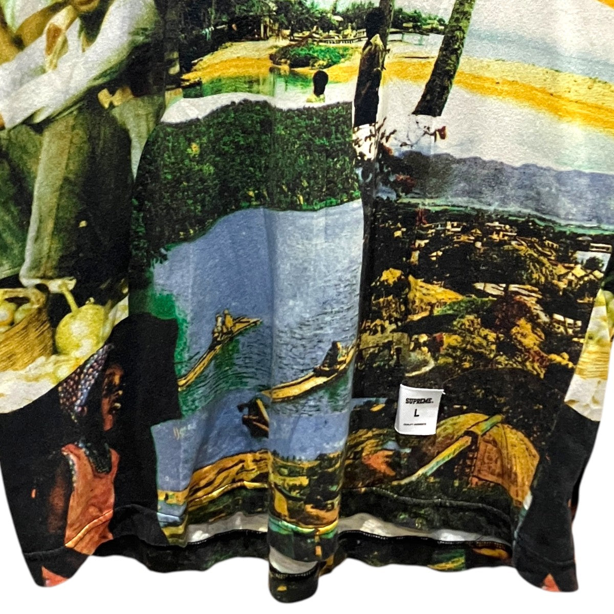【Kingston Tee】総柄Tシャツ