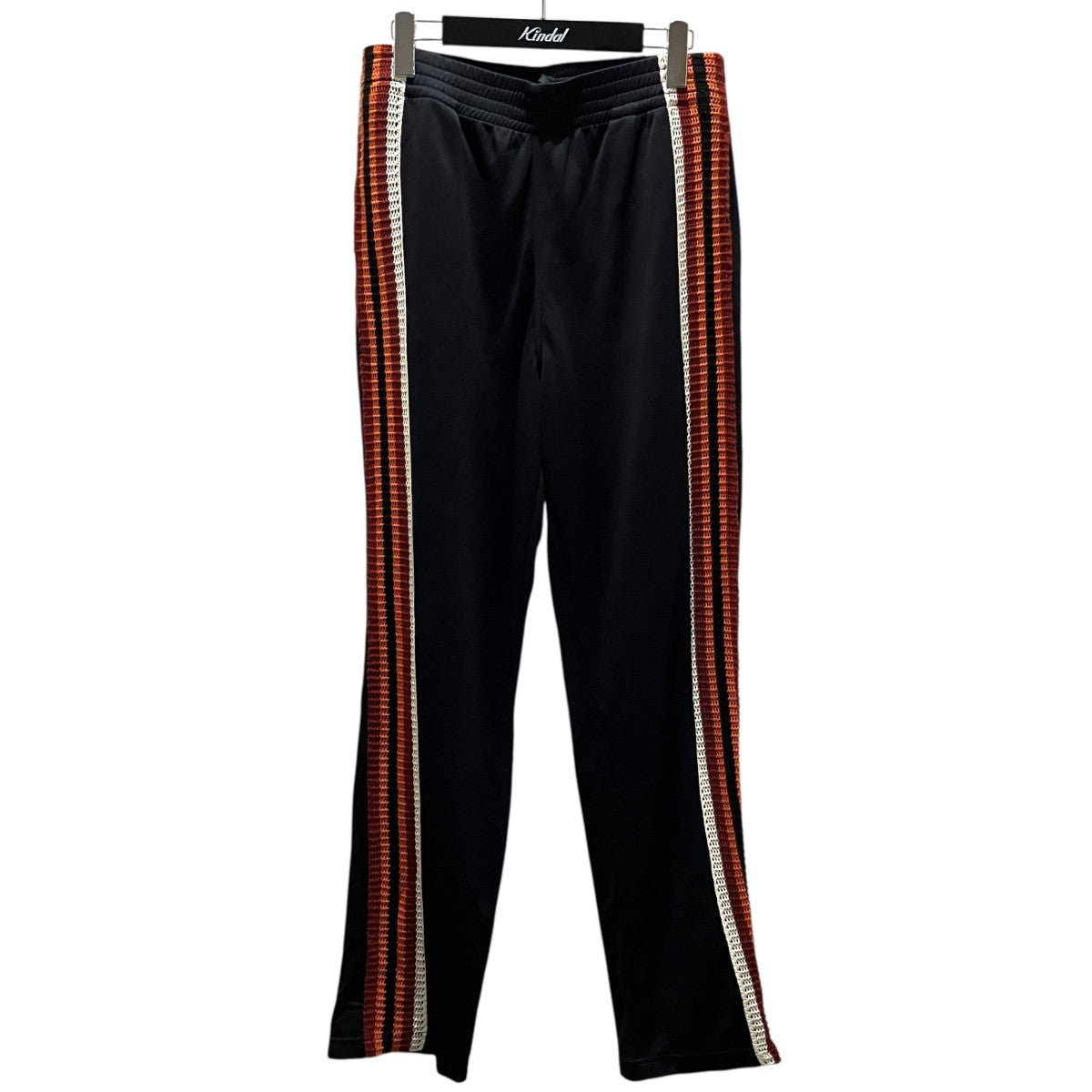 WALES BONNER サイドライントラックパンツSS17403-BLK 古着・中古-1枚目のアイテム画像