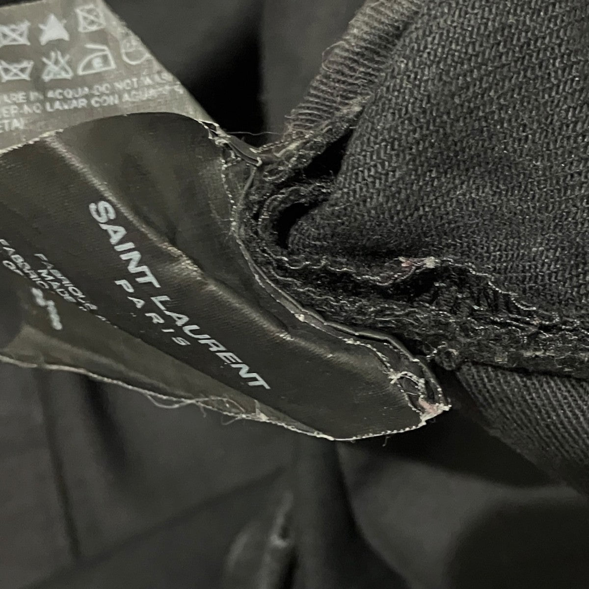 Saint Laurent Paris デニムパンツ315401 古着・中古-8枚目のアイテム画像