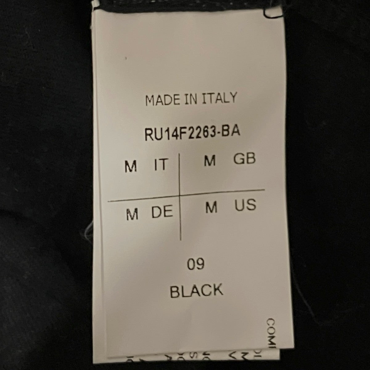 RICK OWENS 長袖TシャツRU14F2263-BA 古着・中古-6枚目のアイテム画像