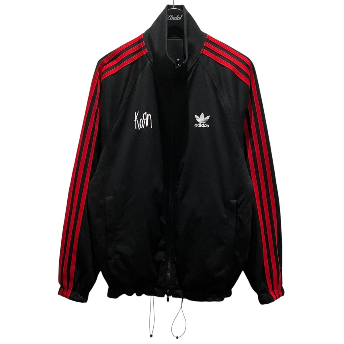 adidas×KORN 【KORN TRACK TOP BLACK】リバーシブルトラックジャケットJG1341 古着・中古-1枚目のアイテム画像