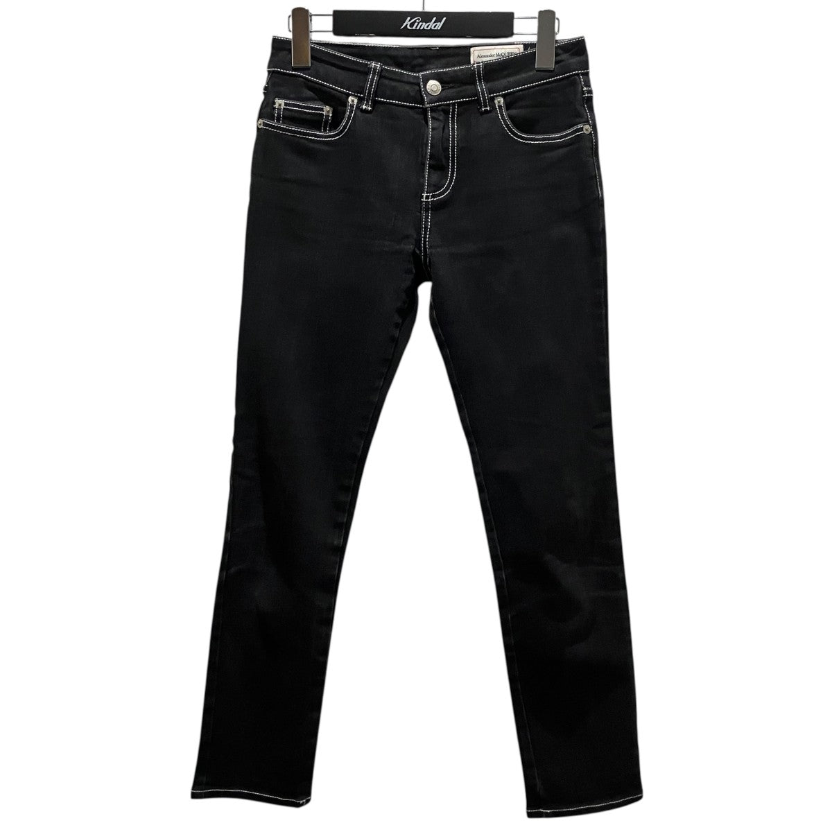 ALEXANDER McQUEEN デニムパンツ610458 QMAAR 古着・中古-1枚目のアイテム画像