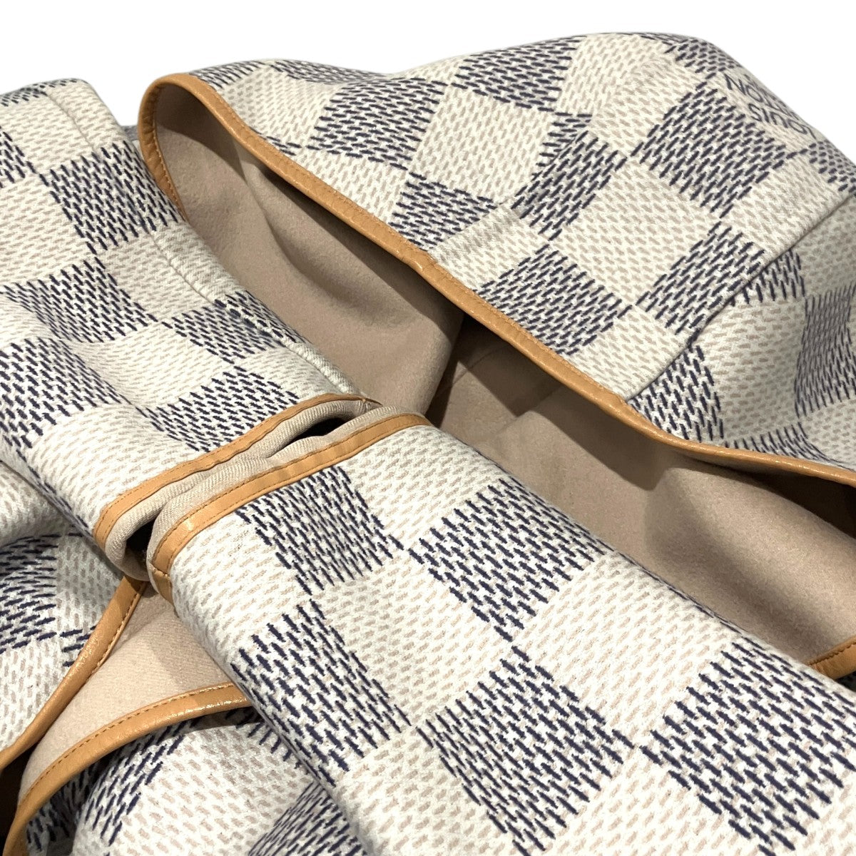 LOUIS VUITTON 22SSダミエアズール リバーシブルフーデッドコートRW221W KE2 FMCO09 古着・中古-7枚目のアイテム画像