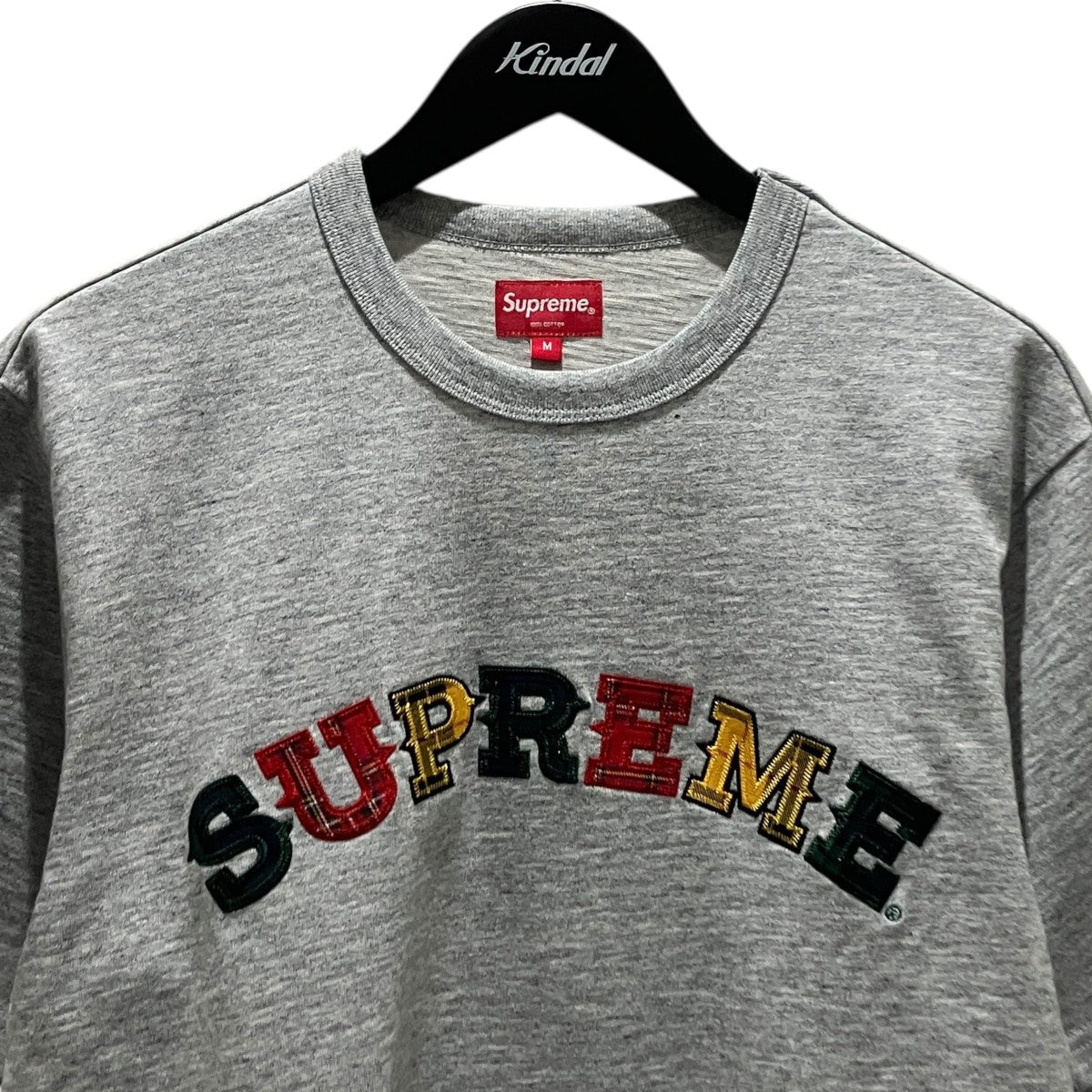 Supreme 【Plaid Applique S／S】ロゴTシャツ 古着・中古-3枚目のアイテム画像