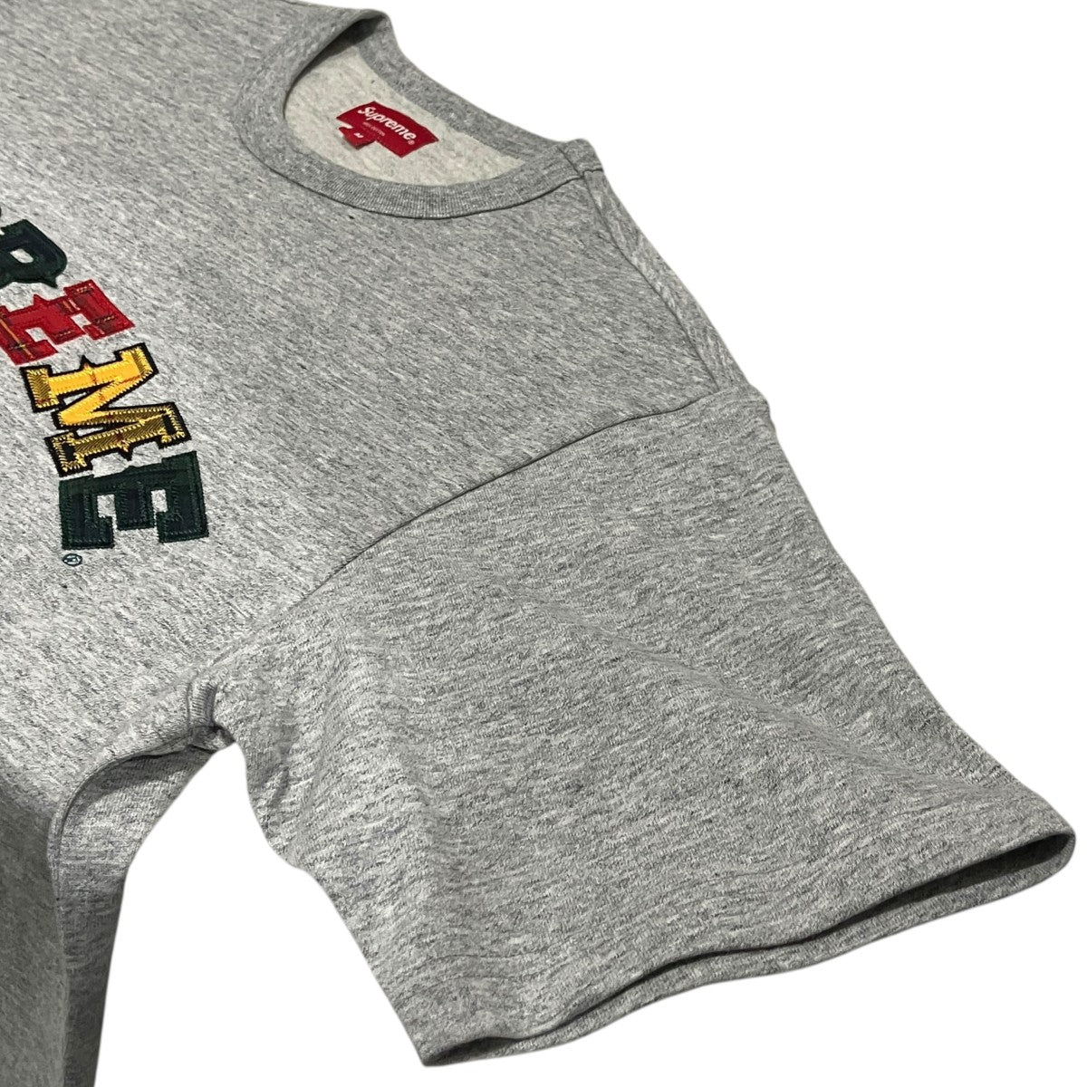 Supreme 【Plaid Applique S／S】ロゴTシャツ 古着・中古-5枚目のアイテム画像