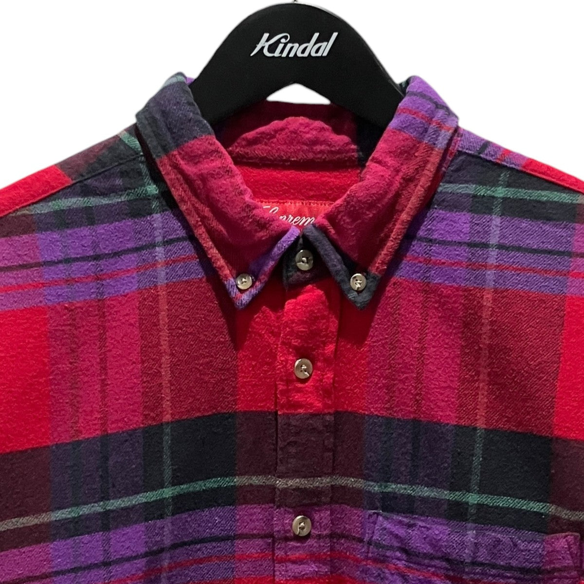 Supreme 【Daniel Johnston Plaid Shirt】チェックシャツ 古着・中古-3枚目のアイテム画像