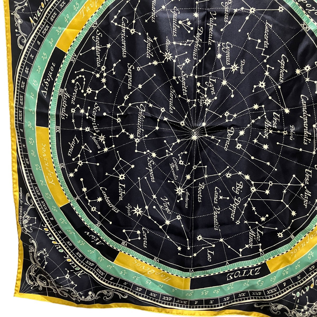 【STAR MAP】シルクスカーフ