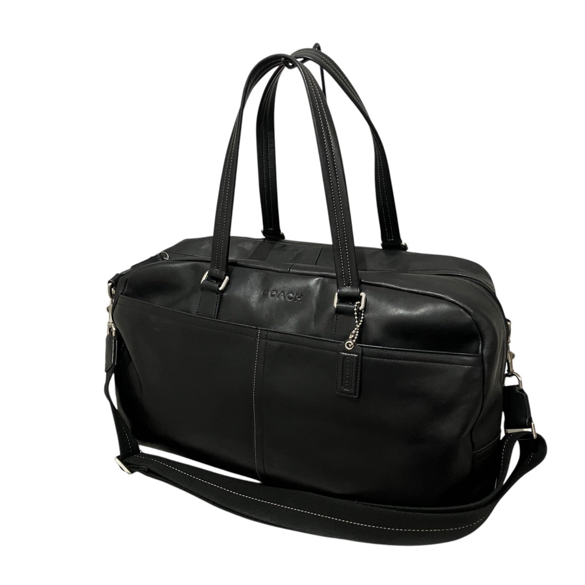 COACH 2WAYショルダーボストンバッグF70668 古着・中古-1枚目のアイテム画像