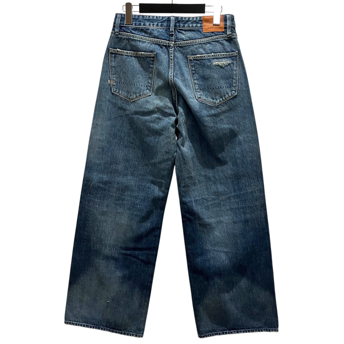 Denham ダメージ加工デニムパンツ02-26-04-11-100 古着・中古-2枚目のアイテム画像