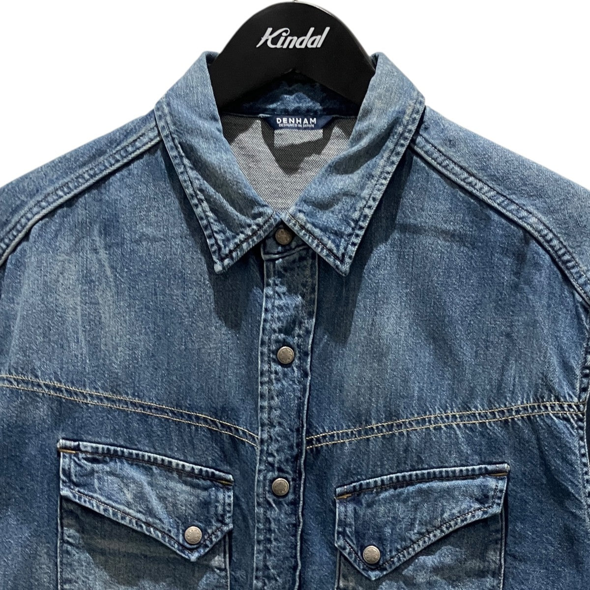 【EASTERN SHIRT】半袖デニムシャツ01-25-04-43-002