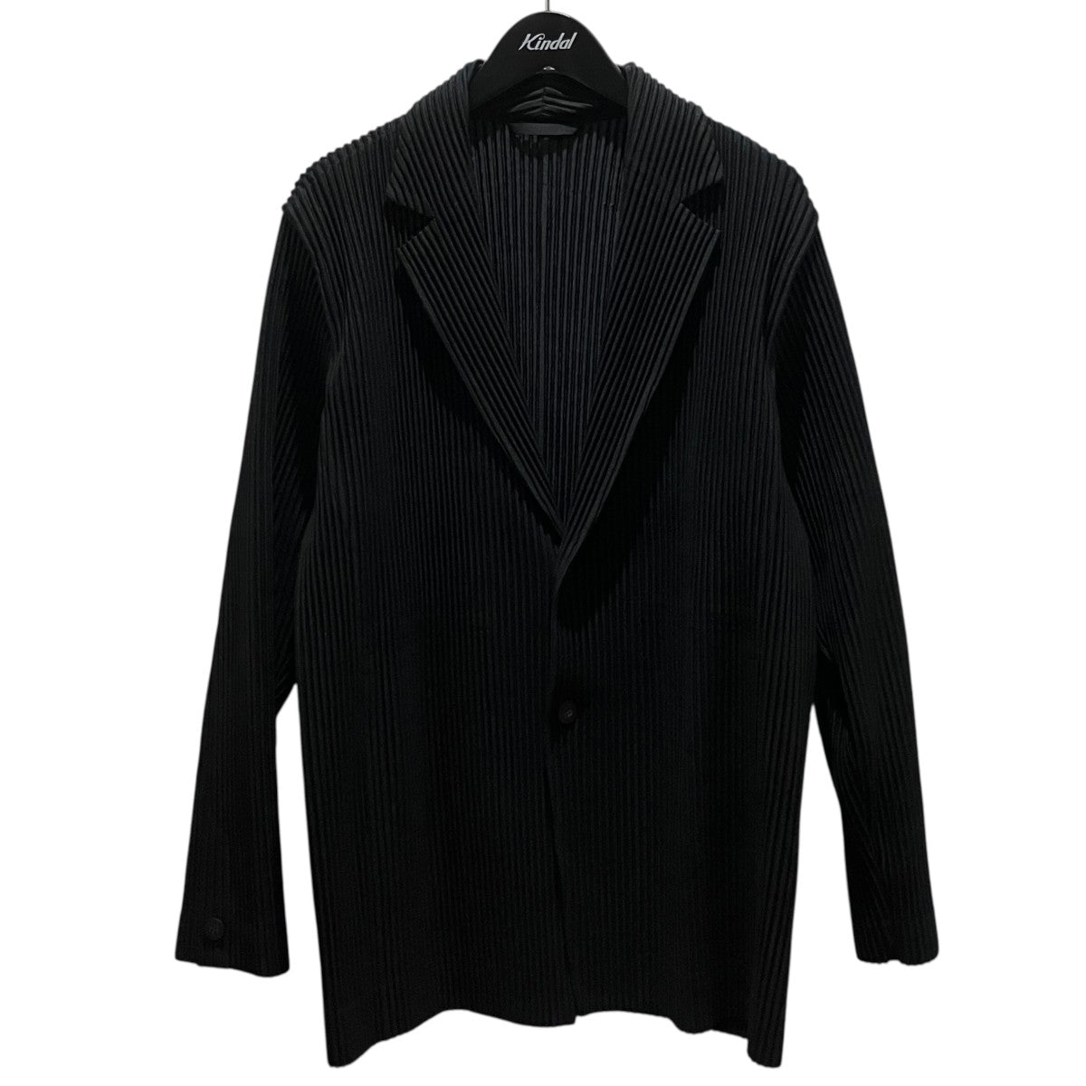 HOMME PLISSE ISSEY MIYAKE プリーツテーラージャケットHP-16-JD201 古着・中古-1枚目のアイテム画像