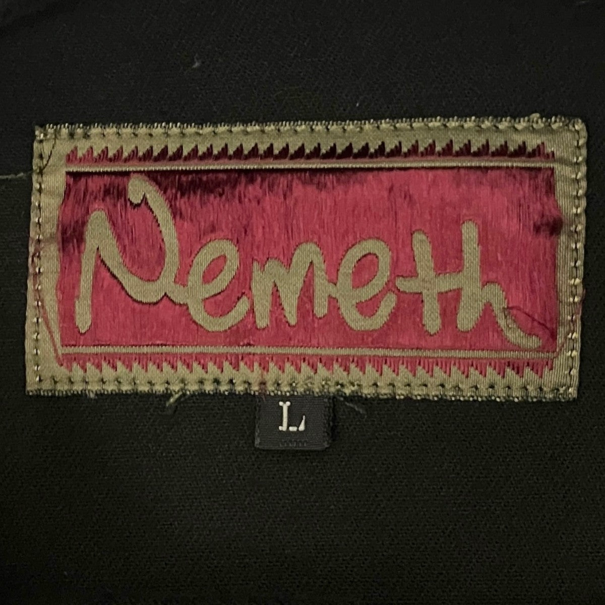 Nemeth 【Oversized Back Rope Print】長袖シャツ988 古着・中古-6枚目のアイテム画像