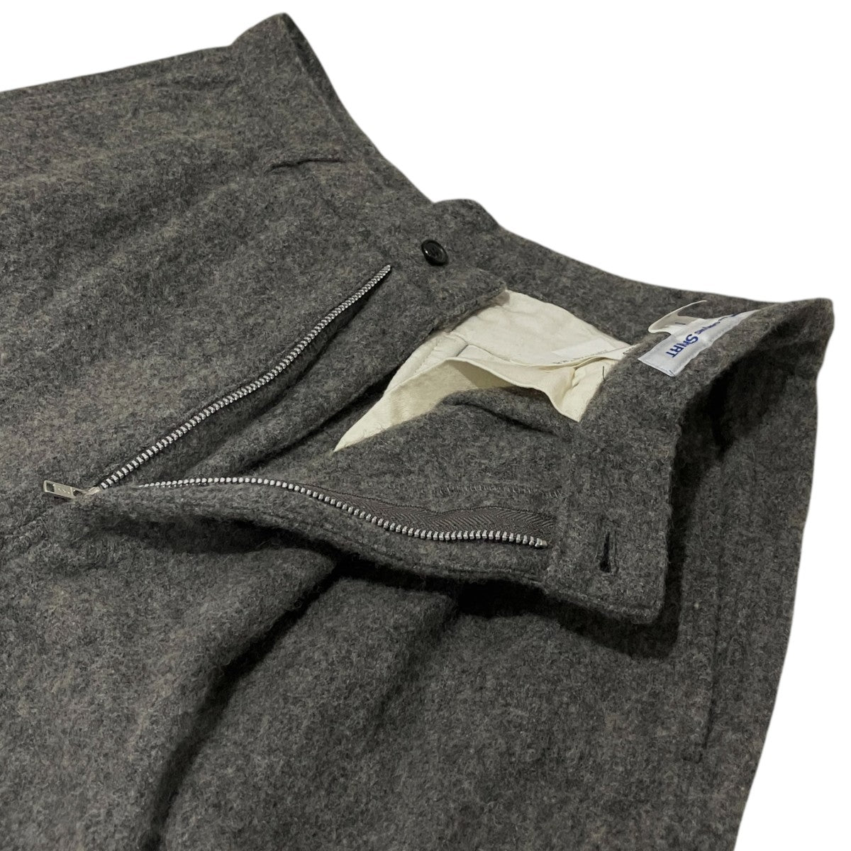 COMME des GARCONS SHIRT ウールワイドショートパンツFL-P005 古着・中古-5枚目のアイテム画像