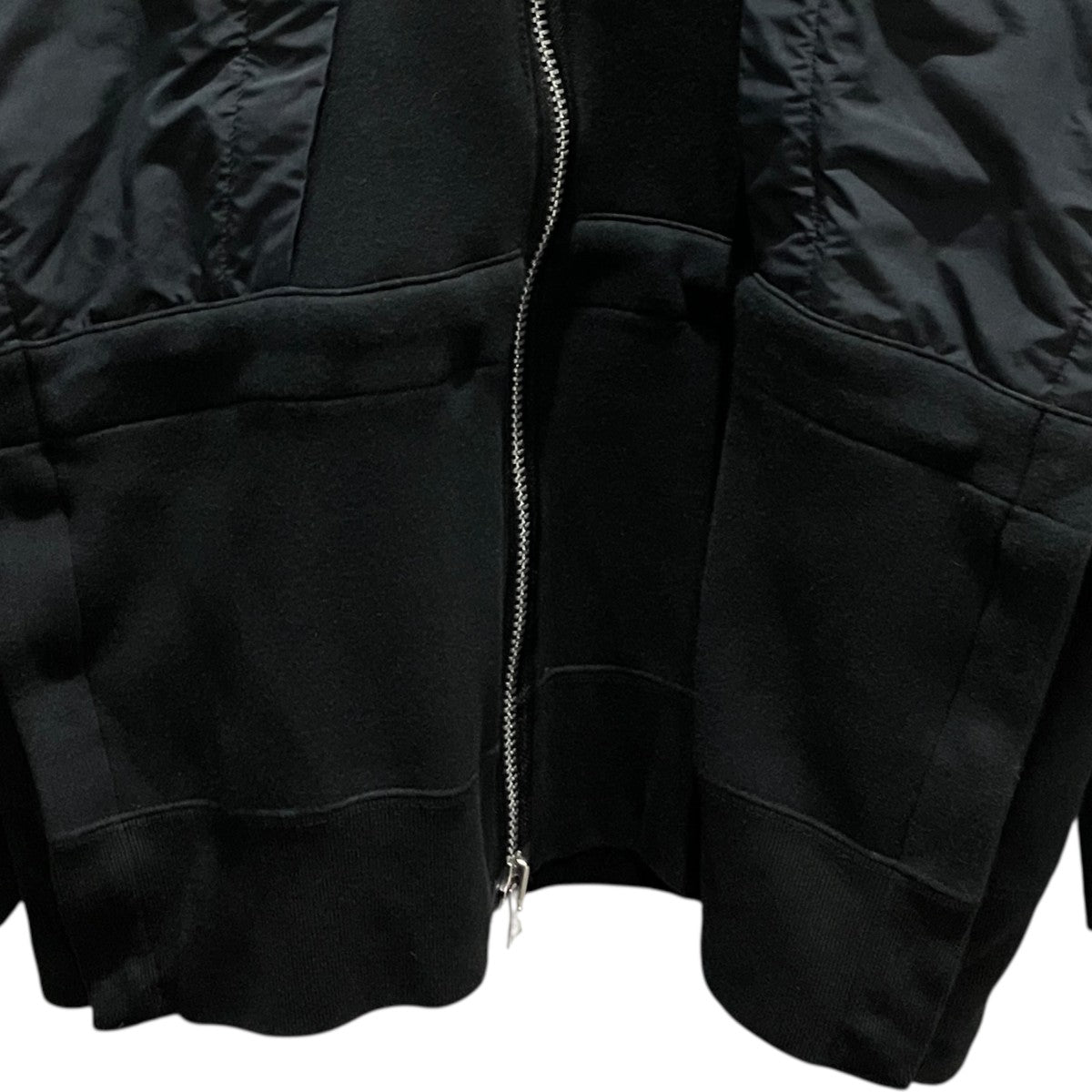 sacai 【Nylon Twill×Sponge Sweat Hoodie】ナイロンツイル スポンジスウェットフーディ23-03093M 古着・中古-4枚目のアイテム画像