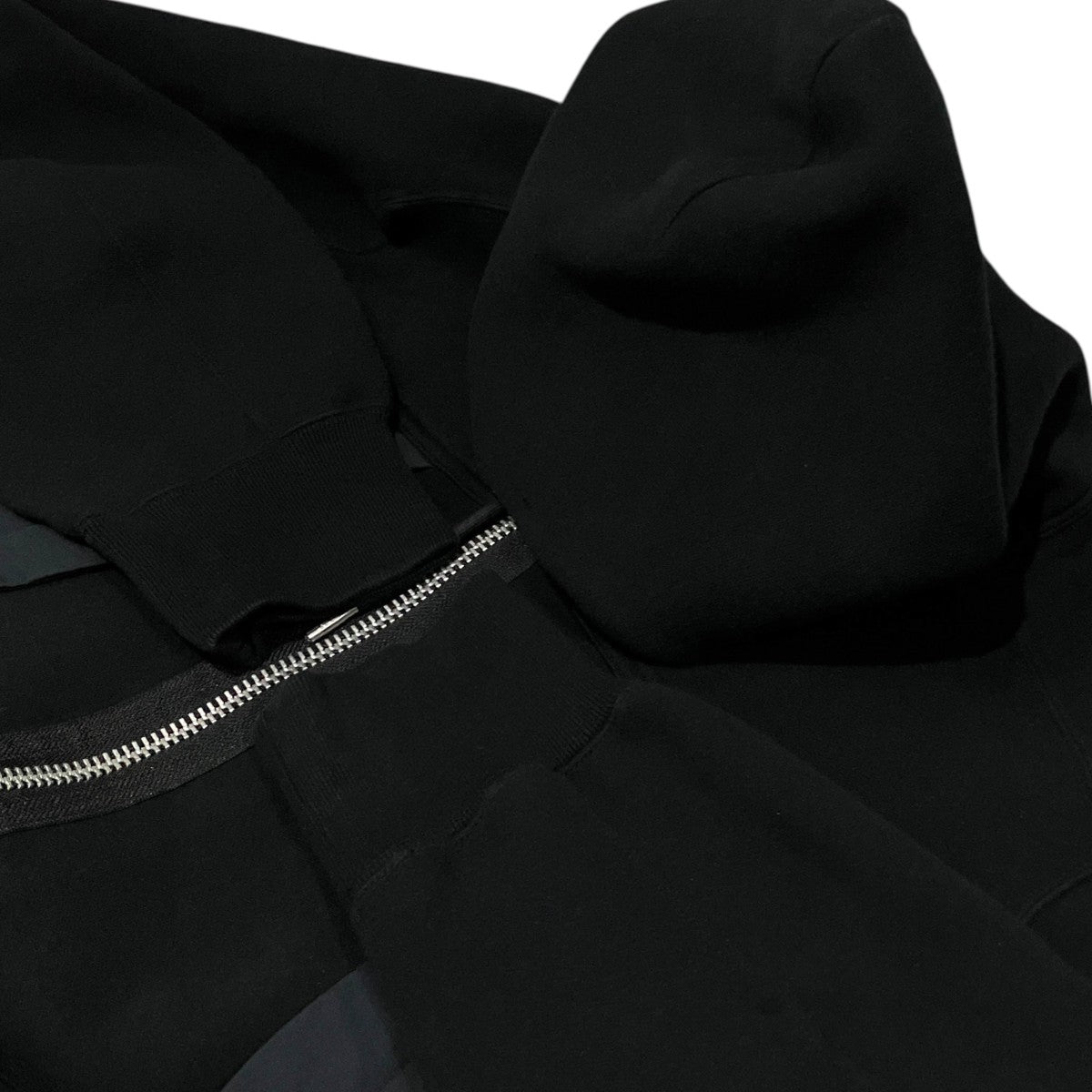 sacai 【Nylon Twill×Sponge Sweat Hoodie】ナイロンツイル スポンジスウェットフーディ23-03093M 古着・中古-5枚目のアイテム画像
