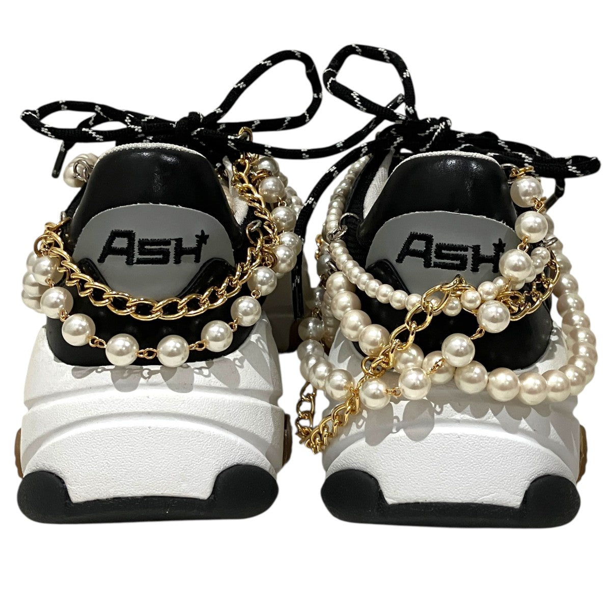 JUNYA WATANABE CDG×Ash 【Pearl Sneaker Is Embraced】パールチェーンスニーカー 古着・中古-3枚目のアイテム画像