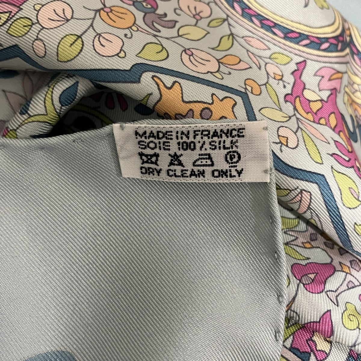 HERMES シルクスカーフ 古着・中古-7枚目のアイテム画像