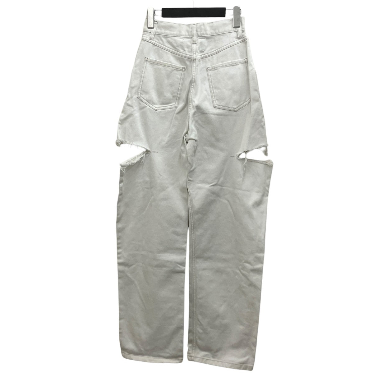 スラッシュデニムパンツS51LA0106