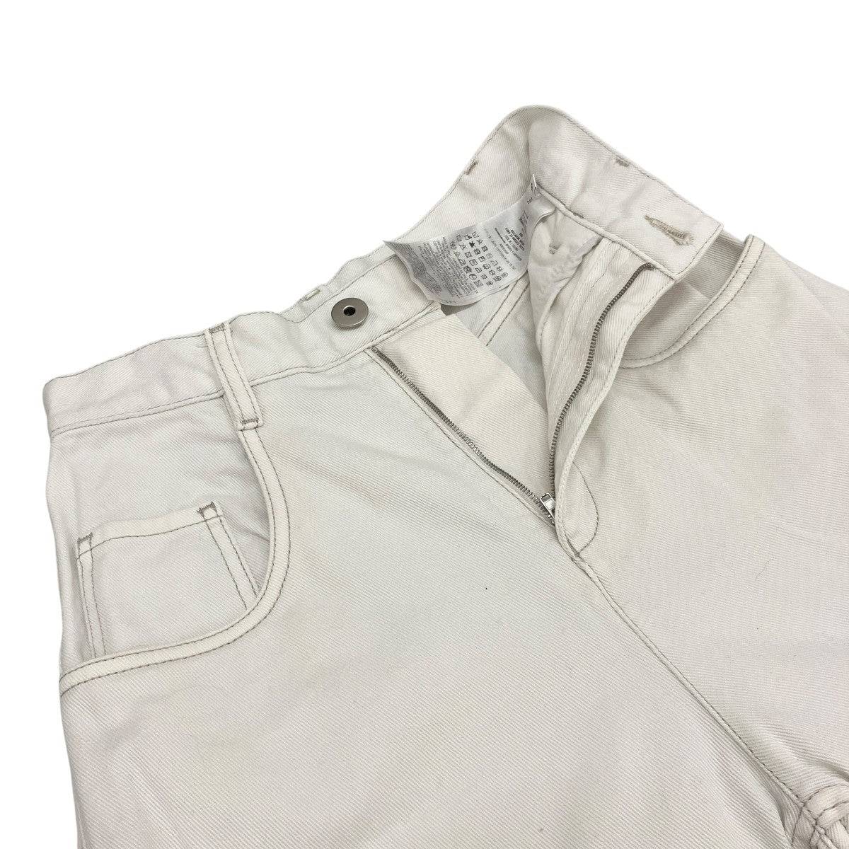 スラッシュデニムパンツS51LA0106
