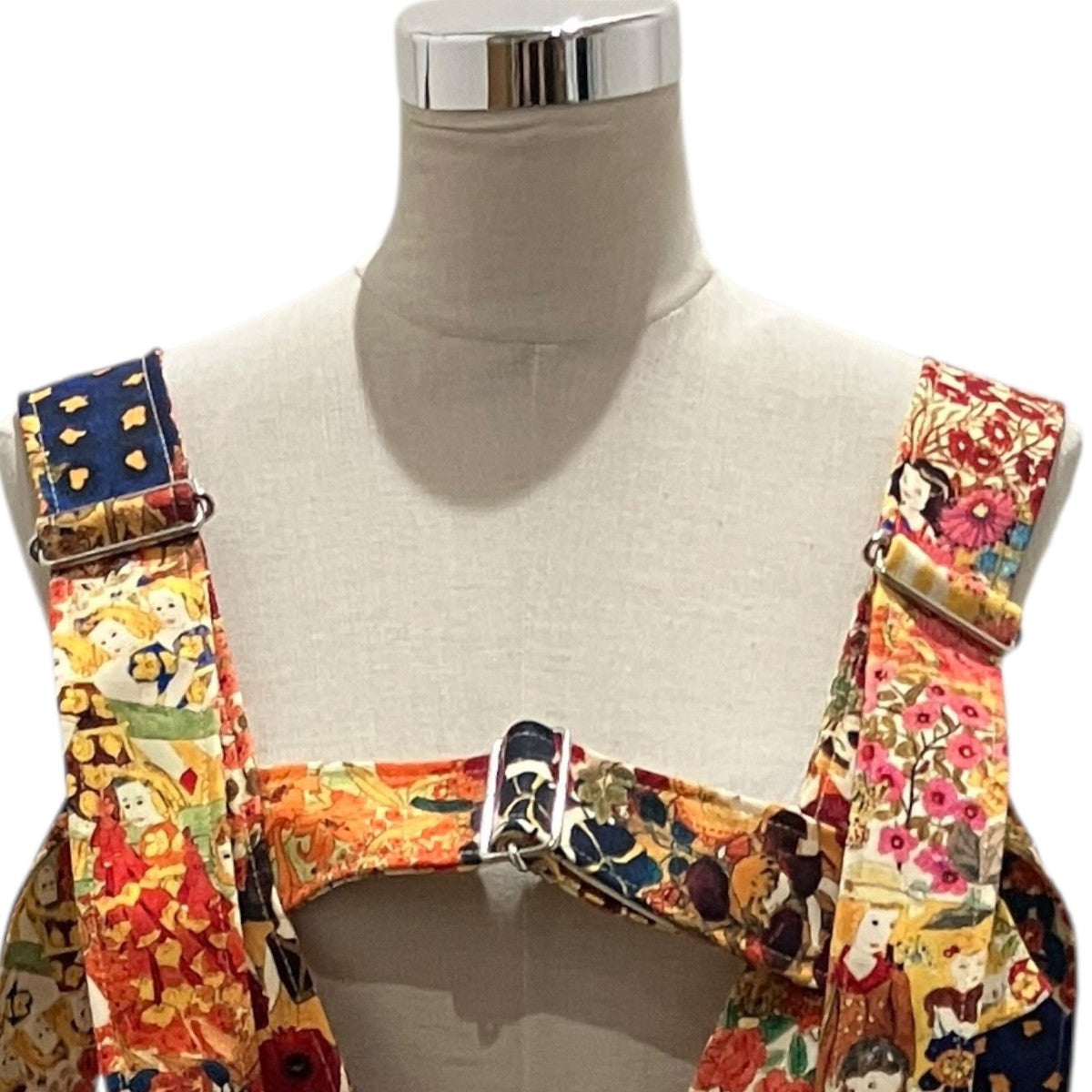 KIDILL×Henry Darger 総柄プリーツスカートKL649 古着・中古-3枚目のアイテム画像